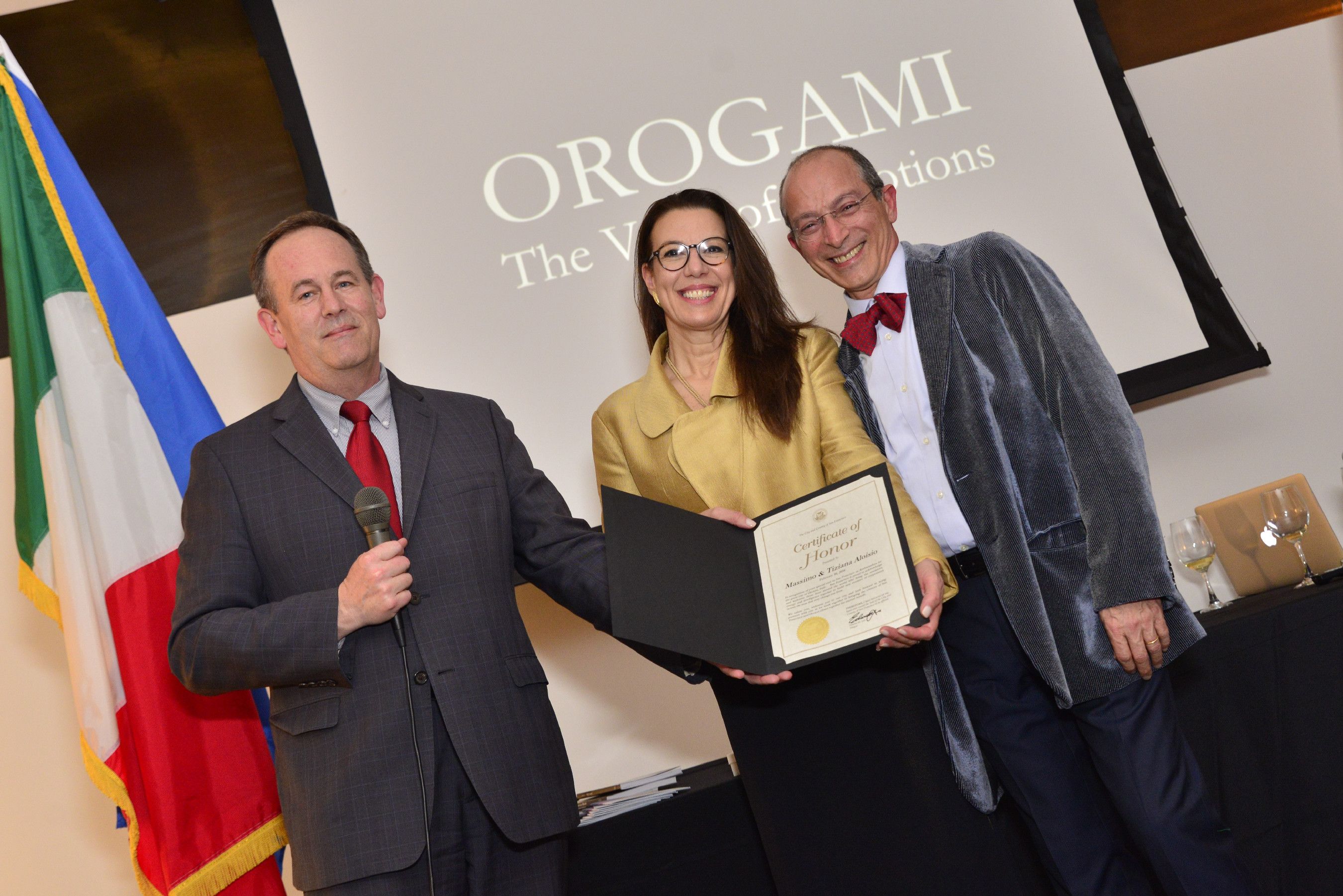 PONTI FRA ORVIETO E SAN FRANCISCO: LE CREAZIONI DEL MARCHIO ORAFO “OROGAMI” PRESENTATE NELLA CITTA’ STATUNITENSE