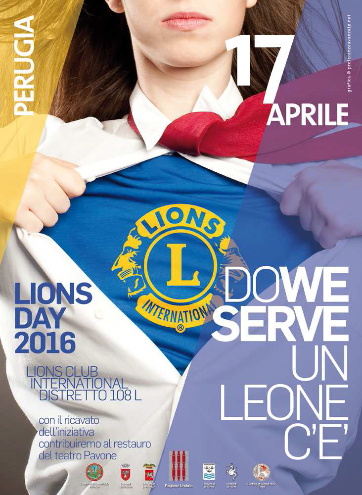 A PERUGIA VA IN SCENA IL LIONS DAY 2016