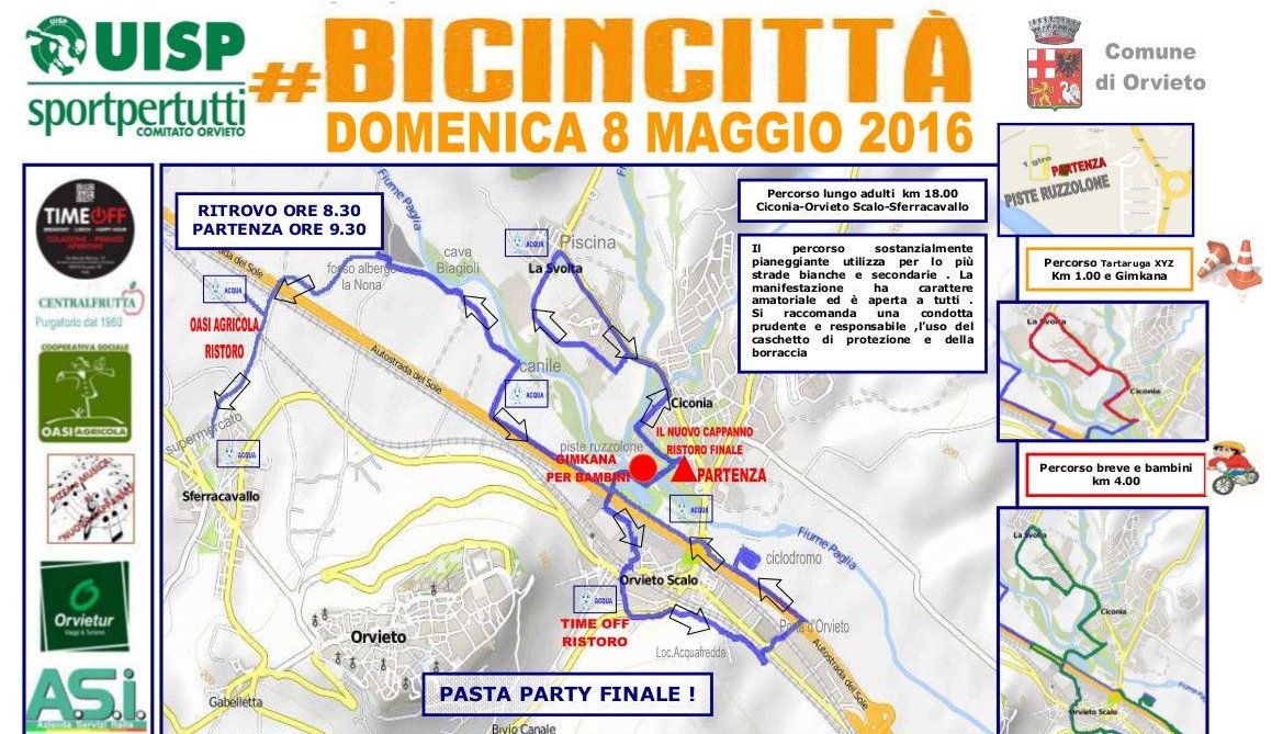 BICINCITTA’ 2016 AD ORVIETO