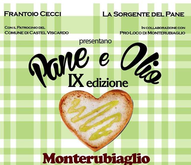 A MONTERUBIAGLIO (CASTEL VISCARDO) FRANTOIO APERTO CON “PANE E OLIO #9”