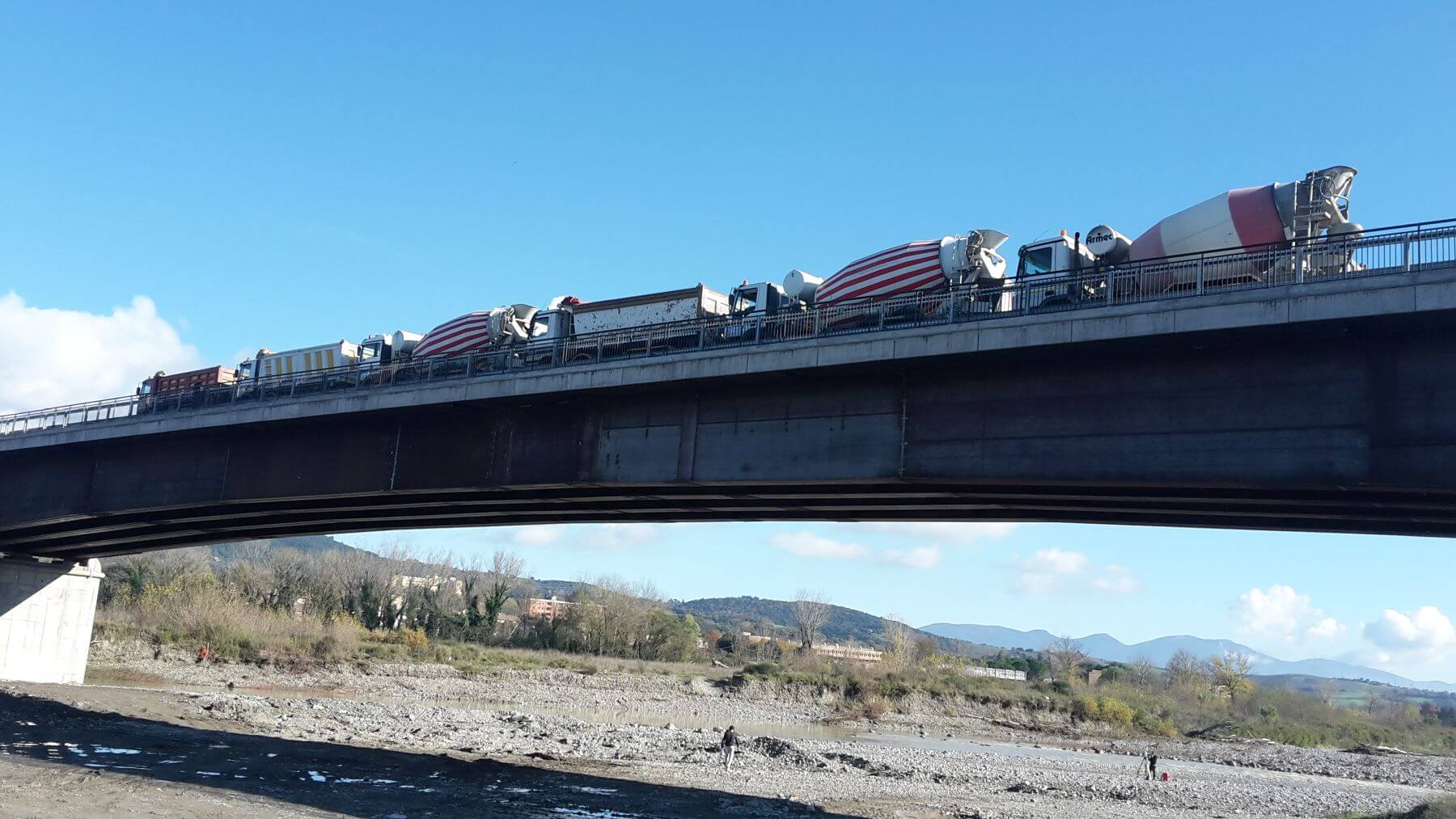 ORVIETO: EFFETTUATO IL COLLAUDO DEL PONTE DELLA COMPLANARE