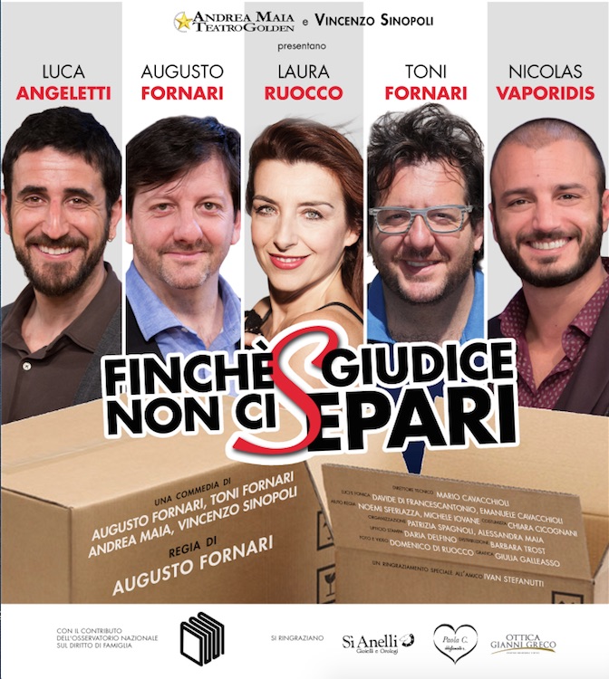 QUANDO LA SEPARAZIONE FA RIDERE A TEATRO.