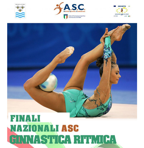 GINNASTICA RITMICA: AD ORVIETO FINALI NAZIONALI ASC 2017