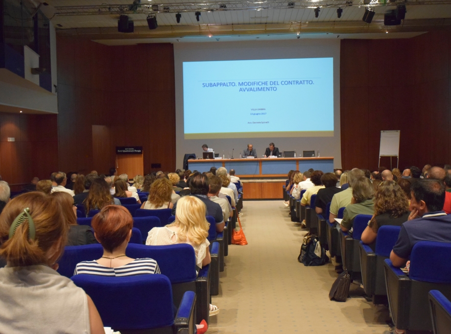 APPALTI PUBBLICI, IL PRESIDENTE DEL TAR DELL’UMBRIA APRE IL SEMINARIO PROMOSSO DA VILLA UMBRA – RELATORE DELLA GIORNATA FORMATIVA L’AVVOCATO DANIELE SPINELLI.