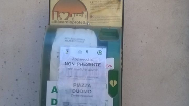 DEFIBRILLATORI, LA RISPOSTA DEL SINDACO ALL’INTERROGAZIONE DEL GRUPPO PD