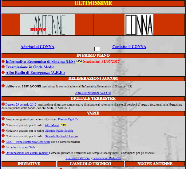 RADIO DI EMERGENZA.