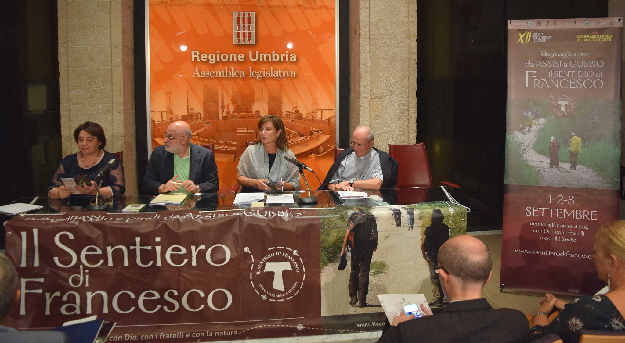 SENTIERO DI FRANCESCO: PRESENTATA LA NONA EDIZIONE DEDICATA ALLA CUSTODIA DEL CREATO – “UN PERCORSO PER ASSAPORARE I RITMI DELL’ESISTENZA” – IL SALUTO DELLA PRESIDENTE PORZI