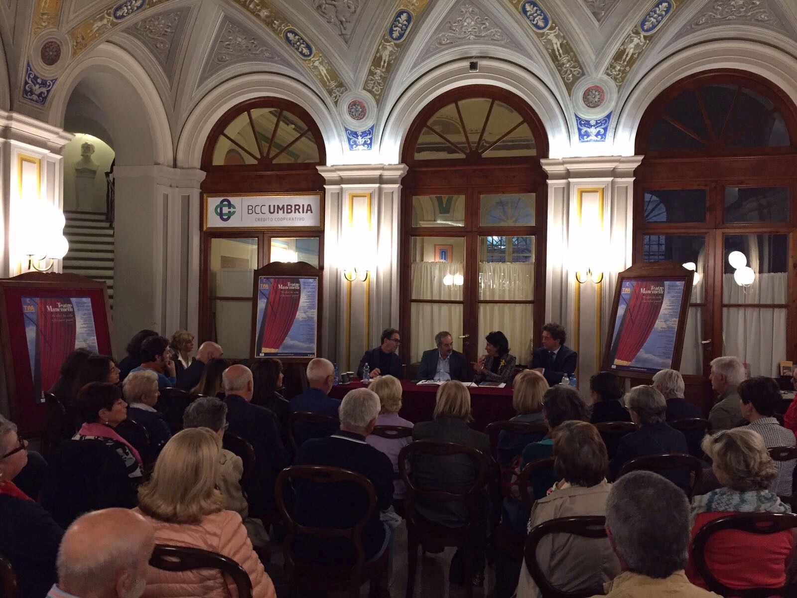 PRESENTATA LA STAGIONE TEATRALE 2017/2018 DEL MANCINELLI DEDICATA AD ANNA MARCHESINI.