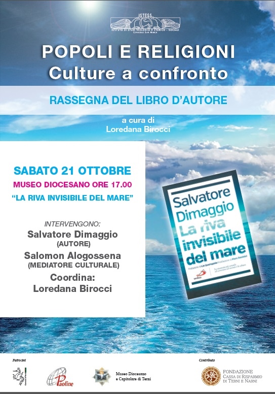 PROGETTO “POPOLI E RELIGIONI  CULTURE A CONFRONTO”,  SI PARTE SABATO 21 OTTOBRE.