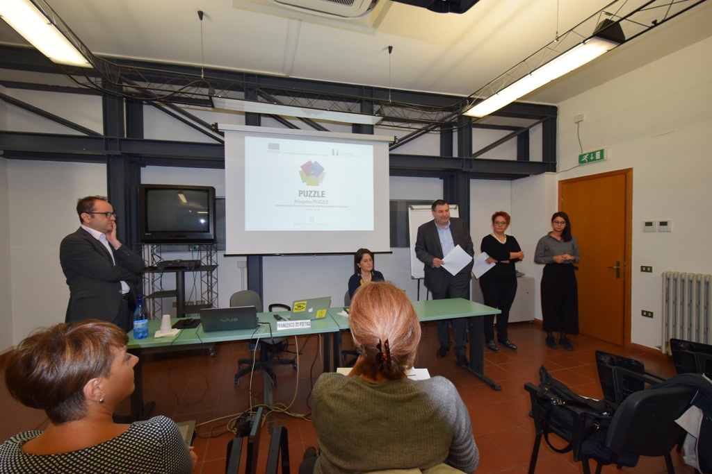 VILLA UMBRA: AL VIA PERCORSO FORMATIVO PREVISTO DAL PROGETTO “PUZZLE”