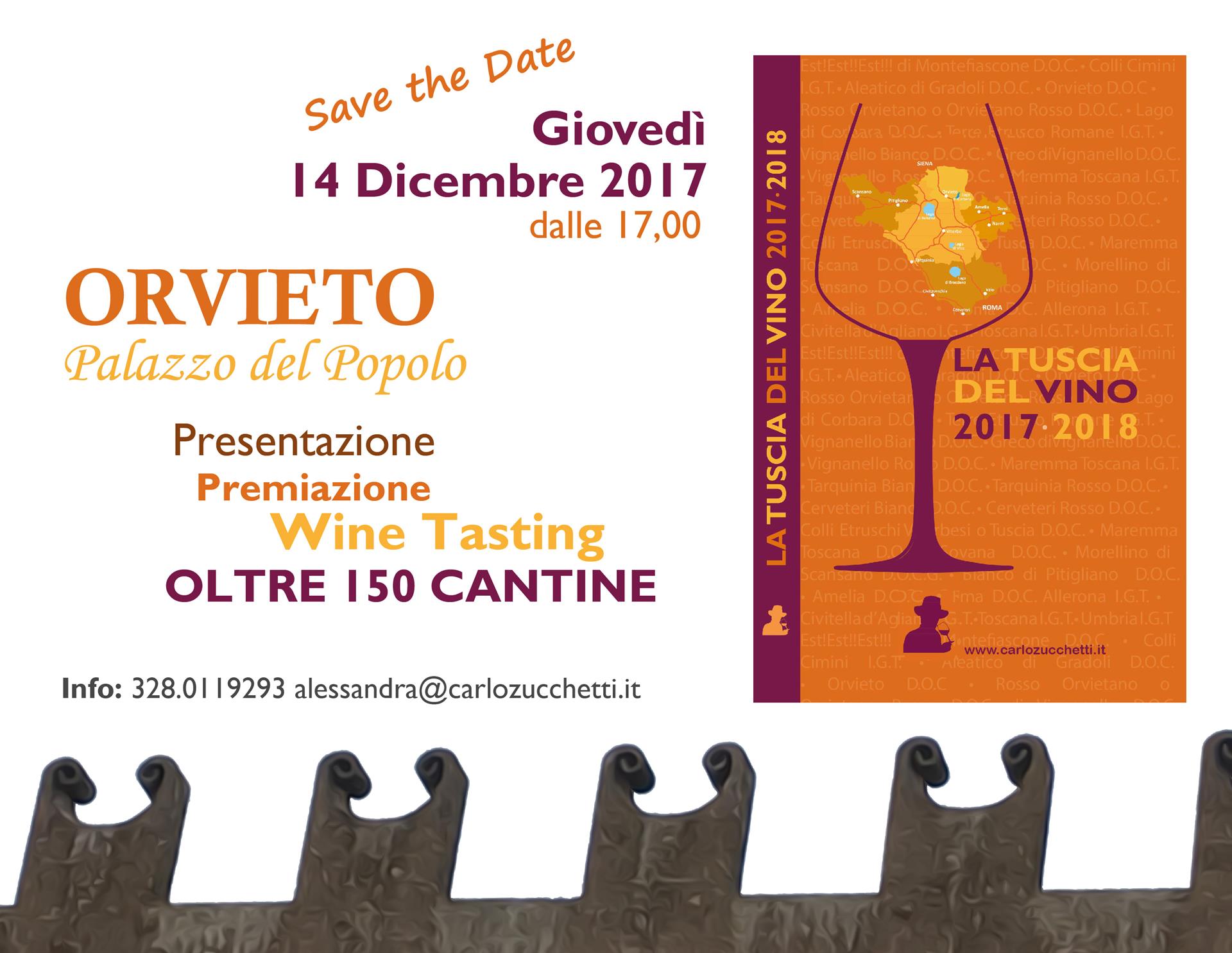SAVE THE DATE – LA TUSCIA DEL VINO 2017-2018