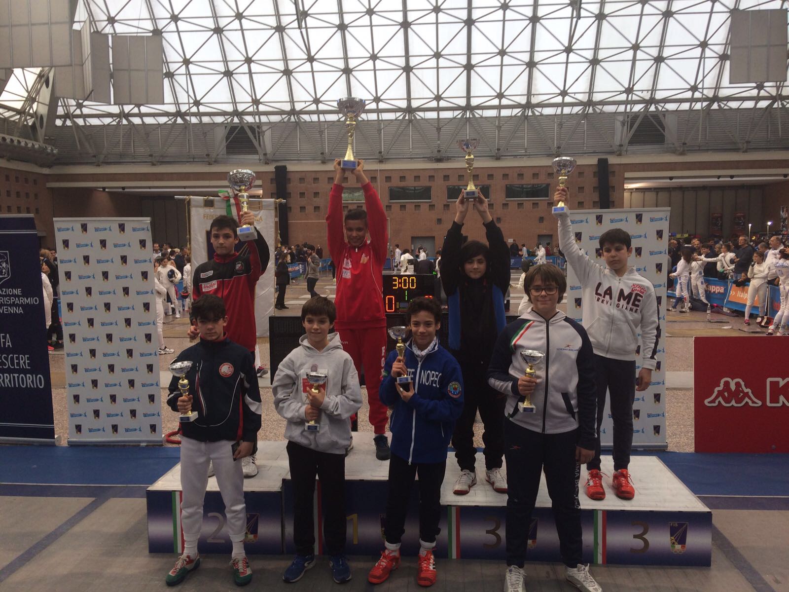 SCHERMA: 1^PROVA NAZIONALE GPG A RAVENNA – ROCCHIGIANI PRIMO.