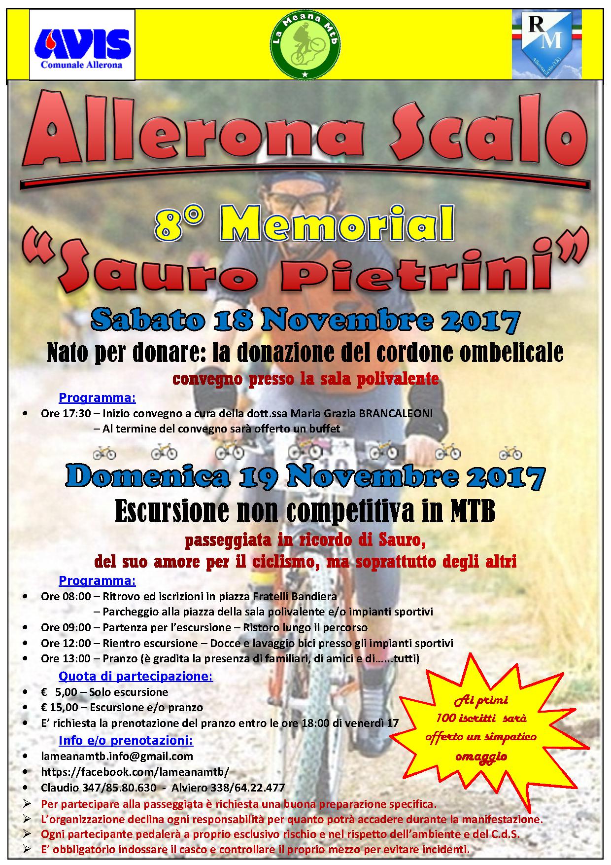 8°MEMORIAL SAURO PIETRINI.