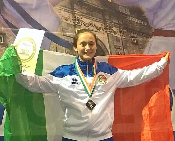 AMELIA, VENERDI’ PREMIO DA CONI E COMUNE A ELISA VINCENZINI, ORO A MONDIALI KARATE IN IRLANDA.
