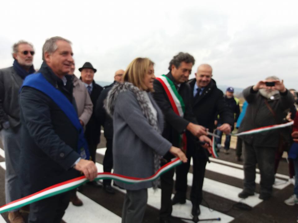 INAUGURATA COMPLANARE AD ORVIETO, MARINI E CHIANELLA: OPERA STRATEGICA E FUNZIONALE PER COMPRENSORIO. COMPLETAMENTE IN ELENCO PROGRAMMAZIONE PLURIENNALE.