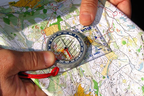 ORIENTEERING AL PARCO CINQUE SENSI DI VITORCHIANO.