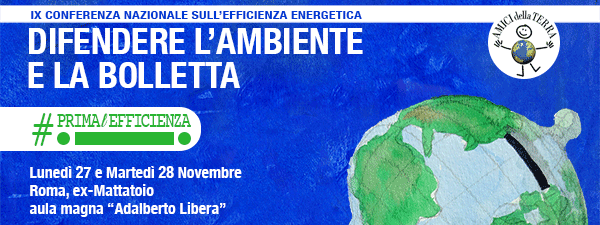 IX CONFERENZA NAZIONALE SULL’EFFICIENZA ENERGETICA,