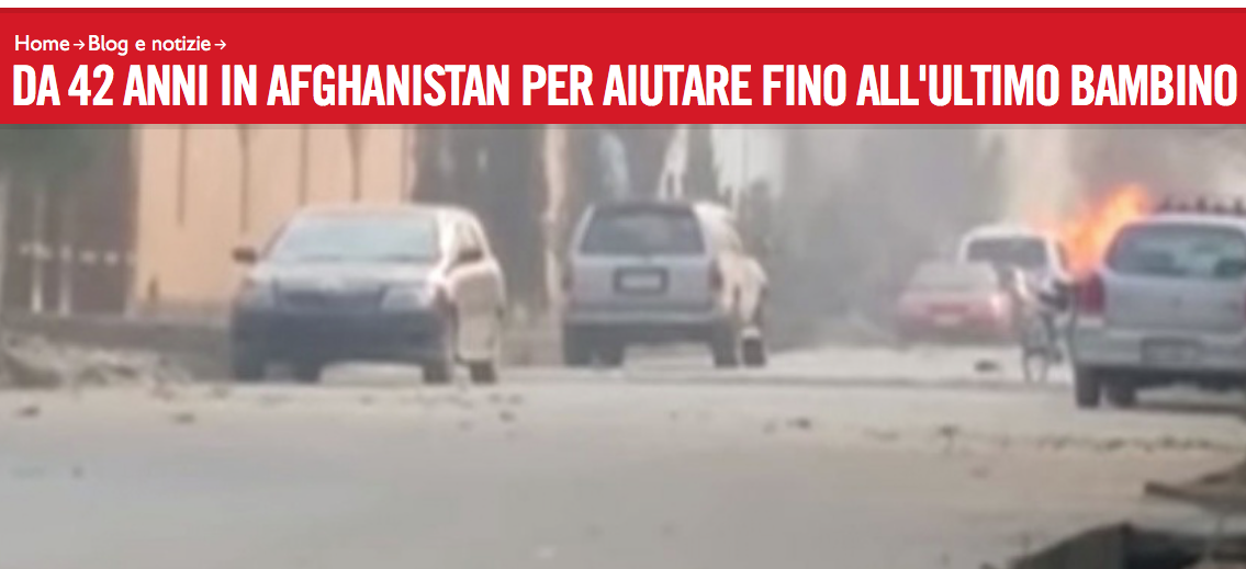 AFGHANISTAN: ATTACCO ALL’UFFICIO DI SAVE THE CHILDREN A JALALABAD.