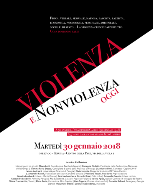 VIOLENZA E NON VIOLENZA OGGI
