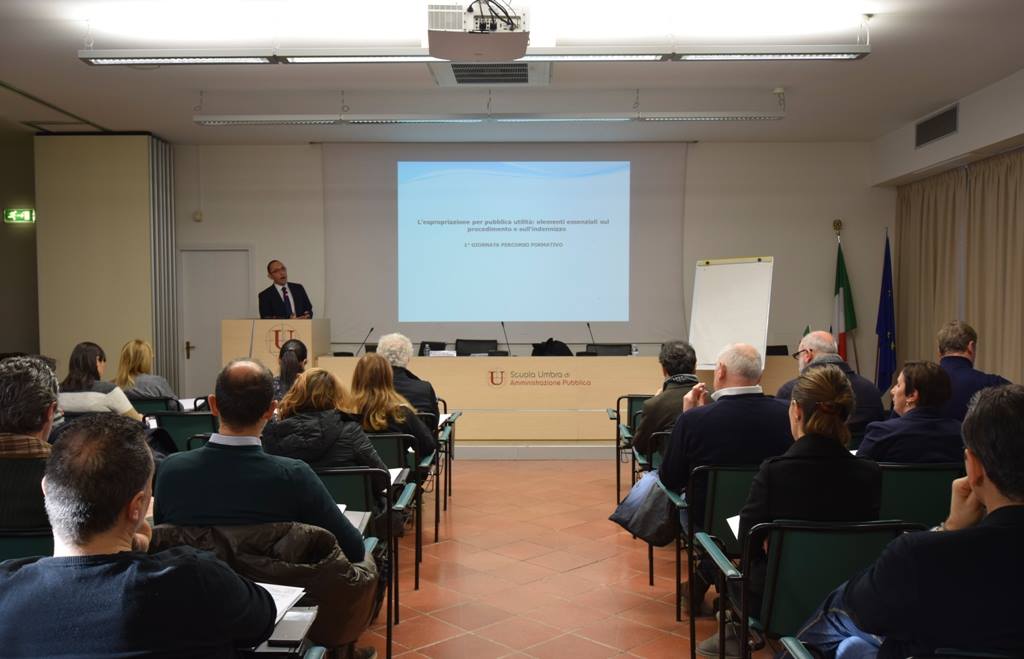 AL VIA A VILLA UMBRA IL PERCORSO FORMATIVO SULLA GESTIONE DEI BENI DELLA PUBBLICA AMMINISTRAZIONE.