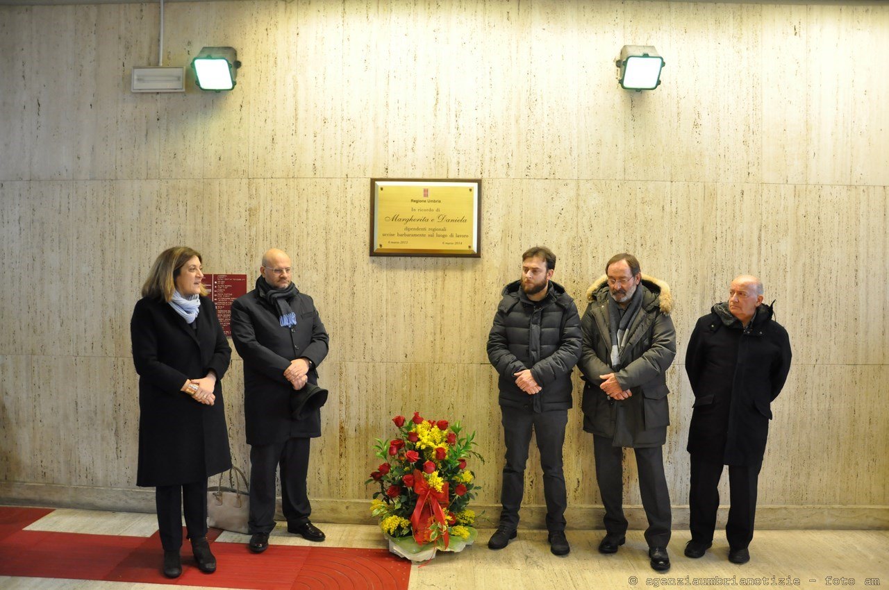 IL RICORDO DELLA PRESIDENTE MARINI E DELL’ASSESSORE BARDOLINI DI MARGHERITA PECCATI E DANIELA CRISOLITI NEL 5° ANNIVERSARIO DELLA LORO UCCISIONE.