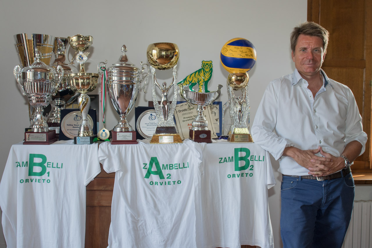 IL PRESIDENTE FLAVIO ZAMBELLI ELOGIA LA SUA ORVIETO PER LO STORICO TRAGUARDO PLAY-OFF