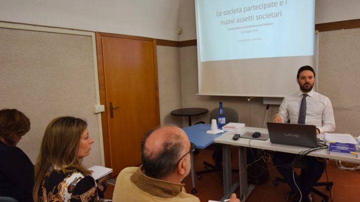 A VILLA UMBRA CORSO DAL TITOLO LE SOCIETA’ PARTECIPATE DAGLI ENTI PUBBLICI: RISORSE O PROBLEMI ?