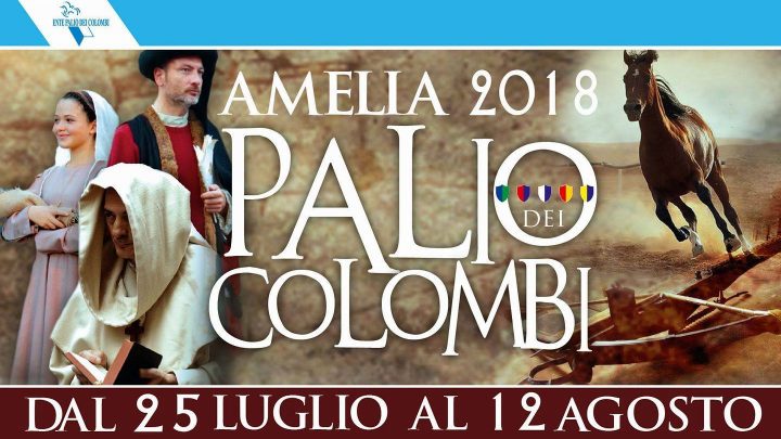 PALIO DEI COLOMBI DI AMELIA, PRESENTATA IN PROVINCIA 43ESIMA EDIZIONE.