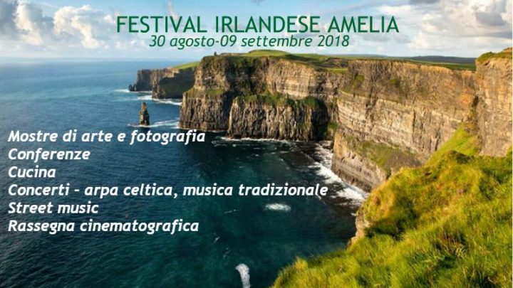 AD AMELIA ARRIVA IL FESTIVAL IRLANDESE.