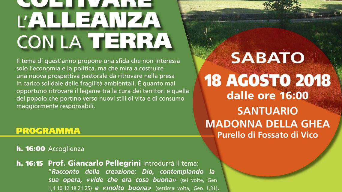 AL SANTUARIO DELLA GHEA L’INCONTRO ACLI “COLTIVARE L’ALLEANZA CON LA TERRA”.