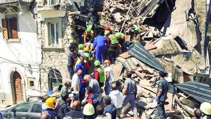AD AMATRICE COMMEMORAZIONE E RACCOLTA FONDI PER LA RICOSTRUZIONE.