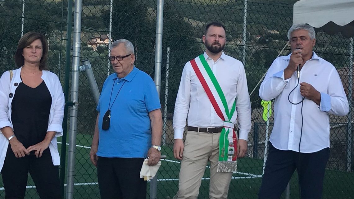 MAGIONE, INAUGURATO A SAN SAVINO IL NUOVO E MODERNO IMPIANTO SPORTIVO.