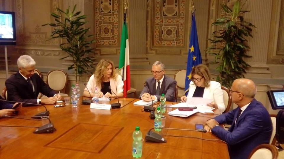 AUTONOMIA REGIONE; VERTICE A ROMA MARINI-CERISCIOLI CON MINISTRO REGIONI; MARINI “AVVIATO PERCORSO PER PIU’ ALLE NOSTRE REGIONI”.