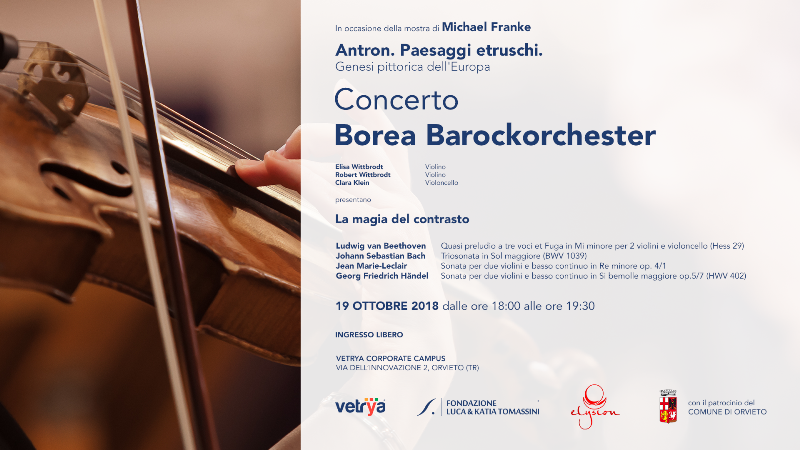 CONCERTO “LA MAGIA DEL CONTRASTO” DI BOREA BAROCK ORCHESTER”