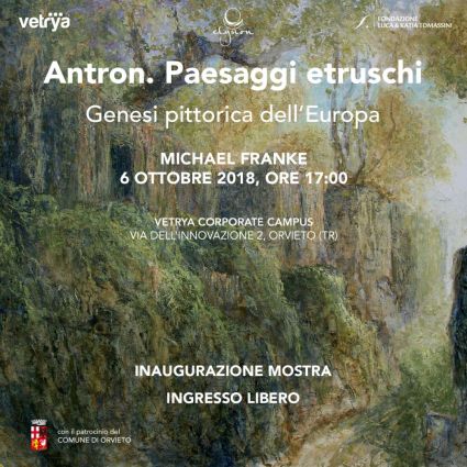 AL VETRYA CAMPUS CORPORATE LA MOSTRA “ANTRON. PAESAGGI ETRUSCHI” DELL’ARTISTA TEDESCO MICHELE FRANKE