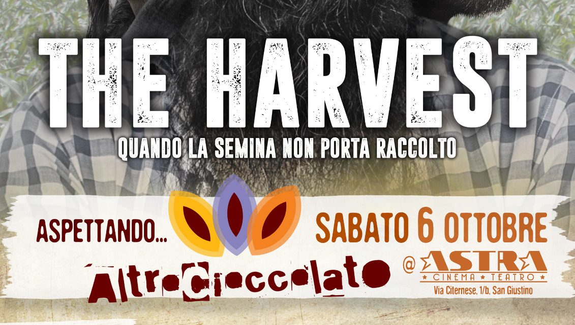 ASPETTANDO ALTROCIOCCOLATO 2018: UNA SERATA FRA CINEMA E CIBO SOLIDALE.
