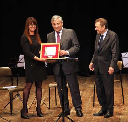 CONSEGNATO PREMIO BARBAROSSA AL PRESIDENTE DELL’EUROPARLAMENTO TAJANI.