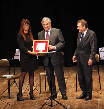 CONSEGNATO PREMIO BARBAROSSA AL PRESIDENTE DELL’EUROPARLAMENTO TAJANI.