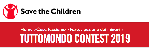 INFANZIA: SAVE THE CHILDREN LANCIA LA 6A EDIZIONE DI TUTTOMONDO CONTEST, IL CONCORSO ARTISTICO PER UNDER 21 QUEST’ANNOD EDICT AL TEMA DELLA PACE.