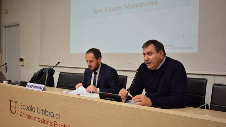 APPALTI E ANTICORRUZIONE, CORSO DI FORMAZIONE A VILLA UMBRA.