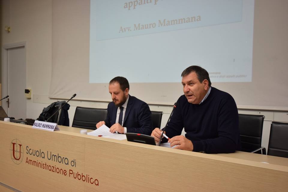 APPALTI E ANTICORRUZIONE, CORSO DI FORMAZIONE A VILLA UMBRA.