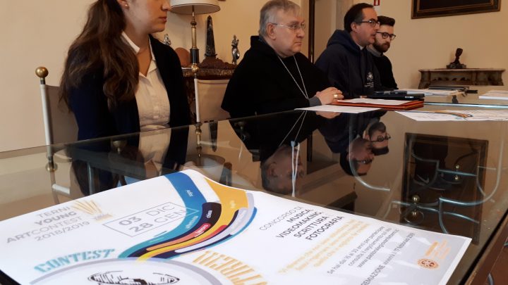 PRESENTAZIONE DEL “TERNI YOUNG ART CONTEST” DEDICATO AI GIOVANI NELLA FESTA DI SAN VALENTINO. MONS. PIEMONTESE: “CERCHIAMO DI INCONTRARE, DIALOGARE, CONOSCERE I GIOVANI DELLE NOSTRE CITTA’, ASCOLTANDO COSA I GIOVANI PENSANO DELLA CHIESA, DELLA FEDE, DEI TEMI CRUCIALI DELLA VITA, LA FRAGILITÀ’, LA CULTURA, QUALI SONO I LORO SOGNI”.