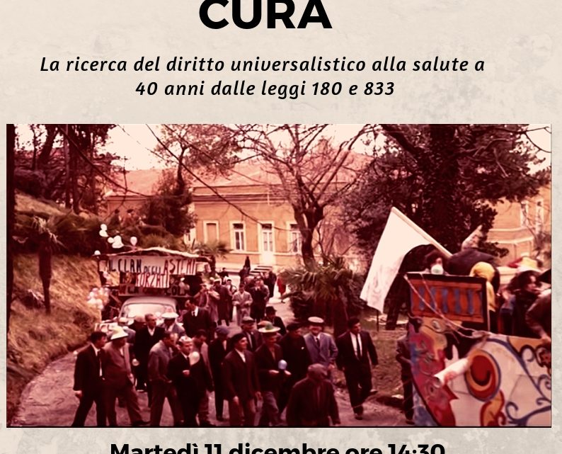 PAZZA IDEA: LIBERAZIONE E CURA.