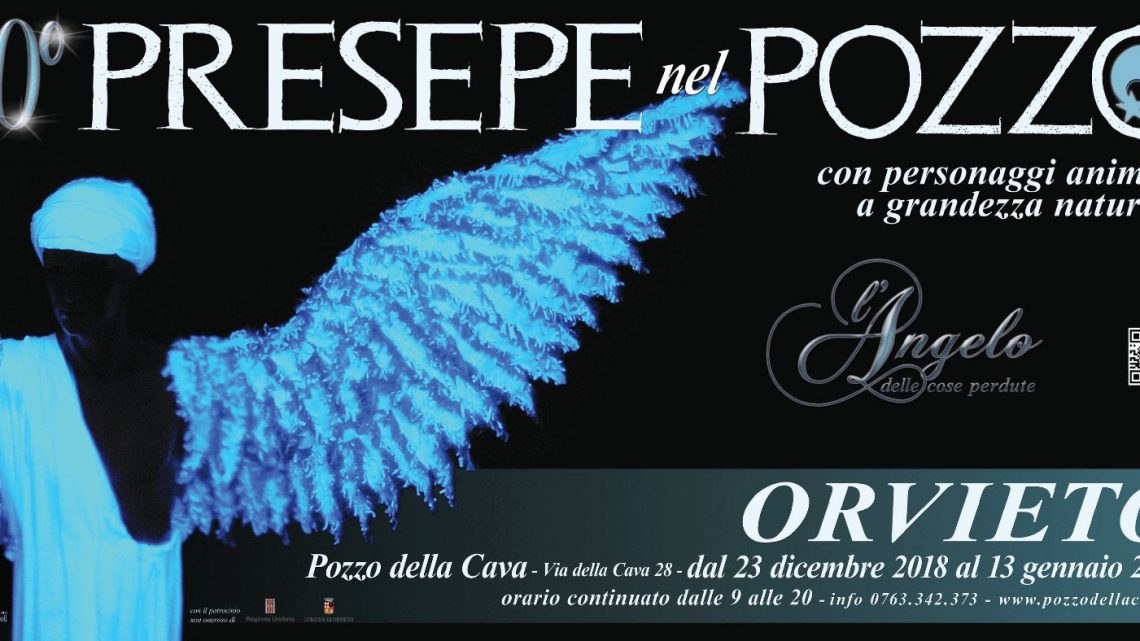 “PRESEPE NEL POZZO”. LA XXX EDIZIONE E’ INTITOLATA “L’ANGELO DELLE COSE PERDUTE”.