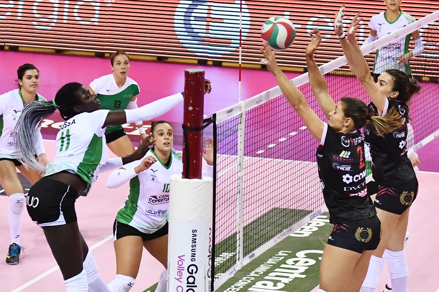 VOLLEY A2 FEMMINILE, LA BARTOCCINI GIOIELLERIE PERUGIA FA VISITA AL SASSUOLO