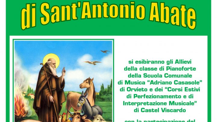 CONCERTO DI SANT’ANTONIO ABATE A MONTERUBIAGLIO
