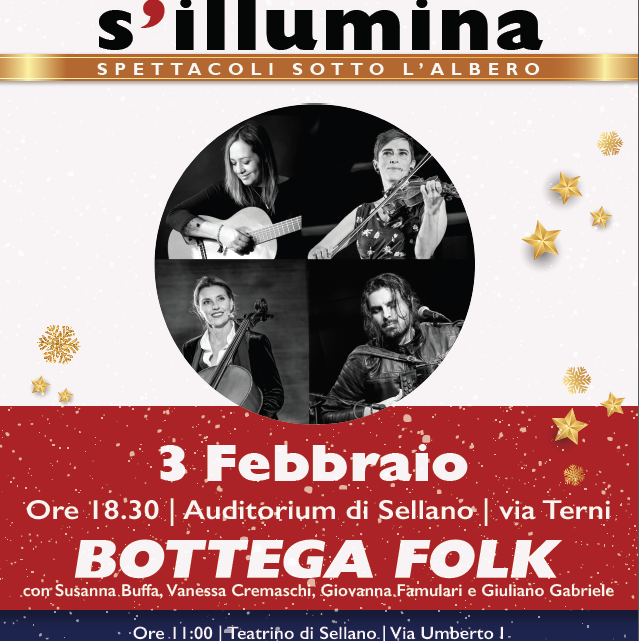 “SELLANO S’ILLUMINA” – A DUE ANNI DAL SISMA IL BORGO SI ACCENDE D’ARTE