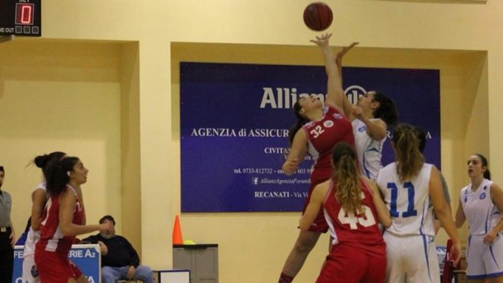SERIE A2 BASKET FEMMINILE: CIVITANOVA MARCHE – AZZURRA ORVIETO 80-59