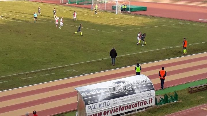 ORVIETANA FERMATA SUL PIÙ BELLO, 2 RIGORI RIPORTANO IN PARITÀ LO SPOLETO