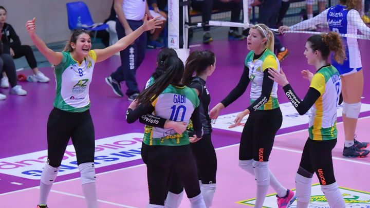 LA ZAMBELLI ORVIETO CONCLUDE UNO SCOPPIETTANTE 2018 BATTENDO PINEROLO